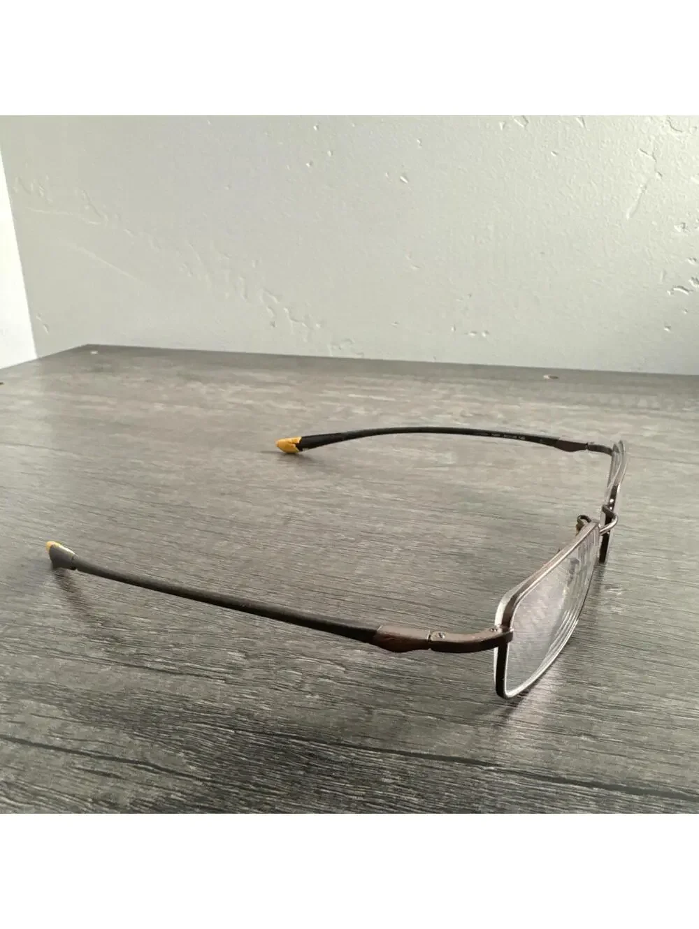 Ray-Ban Eyeglasses RB 7511 1077 Memoray Brown Frame Orange Accents 49-19-140